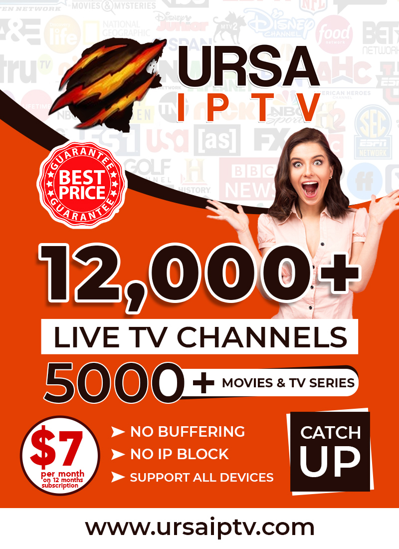 Best IPTV 2021 - Ursa IPTV