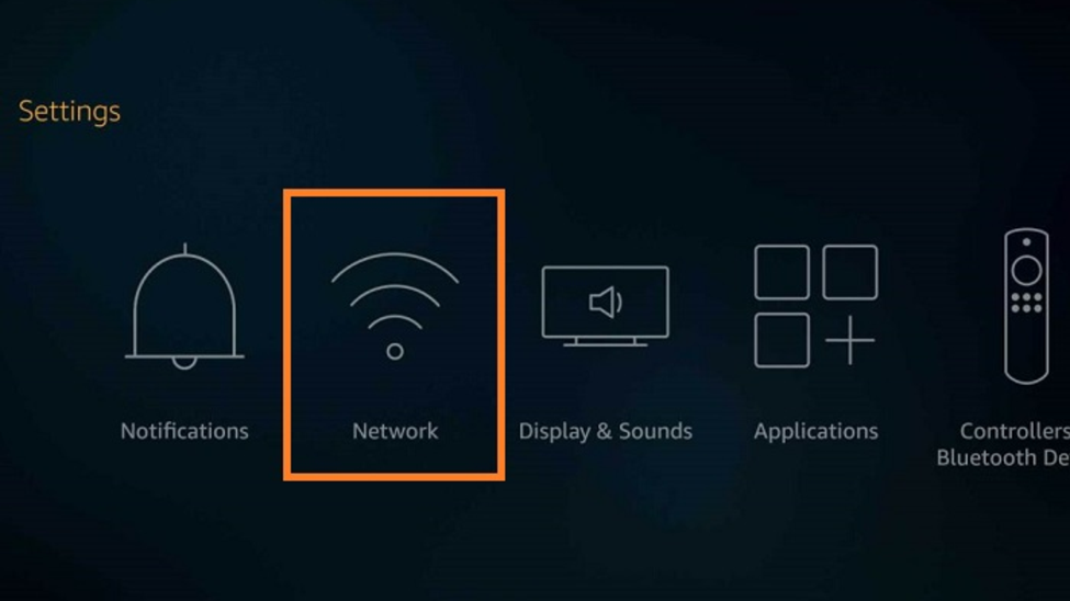 Connect to WiFi to use Firestick