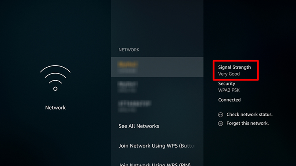 Confirm Internet Access on your Firestick