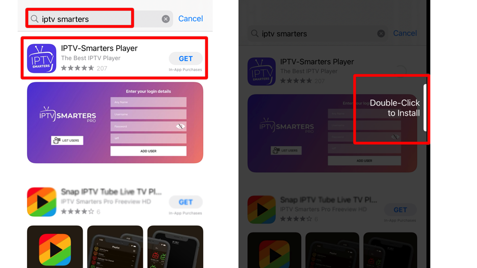 How to install IPTV Smarters Pro on iOS devices