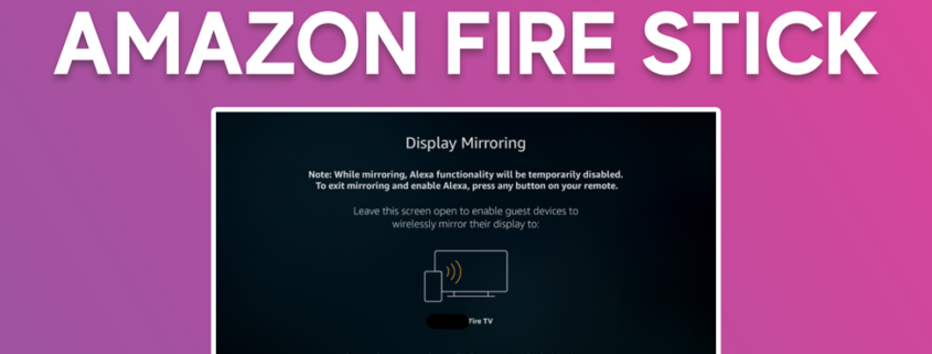 Mirror to Amazon Firestick Screen