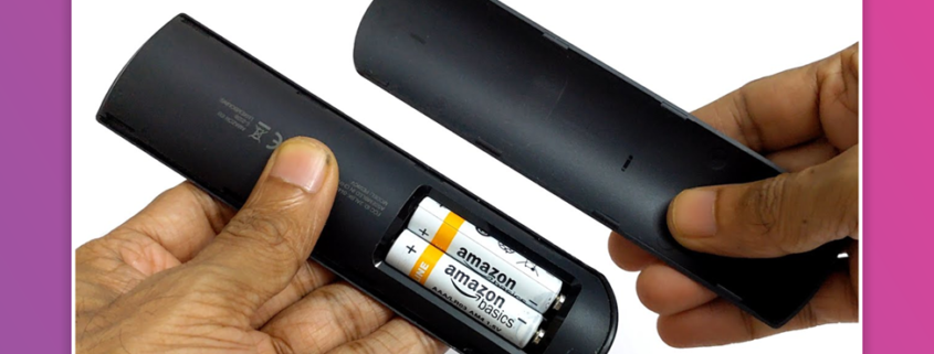 Check your firestick remote batteries