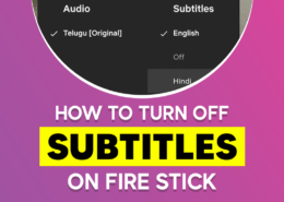 How To Turn Off Subtitles on Fire Stick